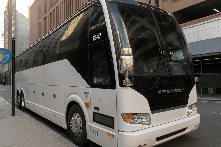 a Scranton Coach Bus Service coach bus