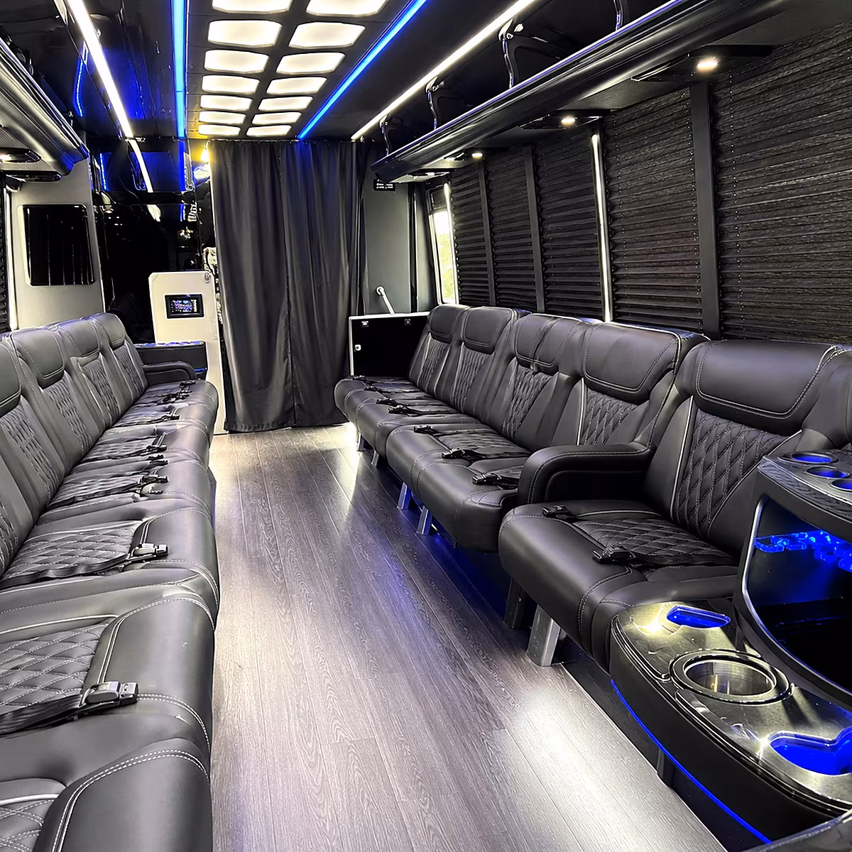 scranton party bus inside