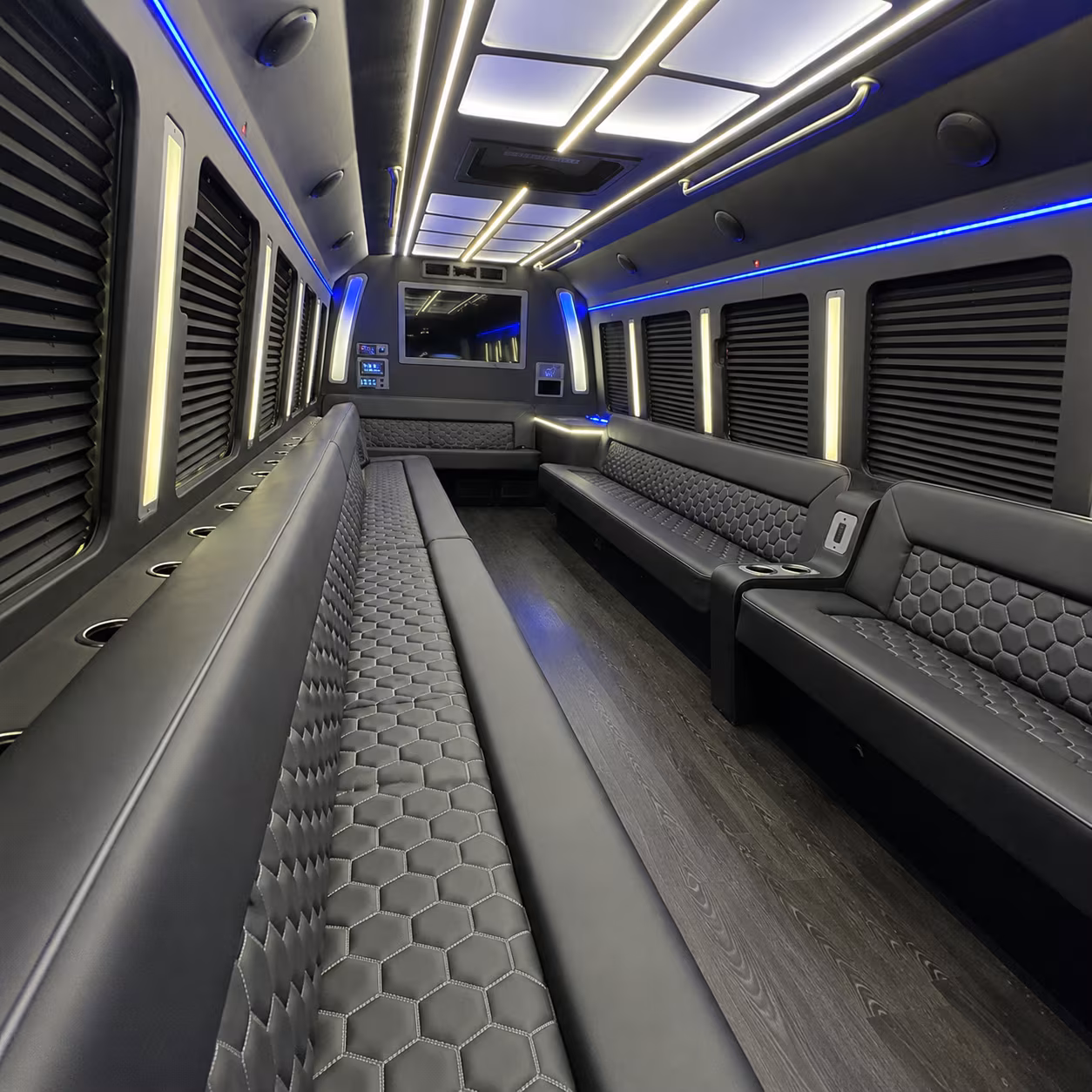 scranton party bus interior