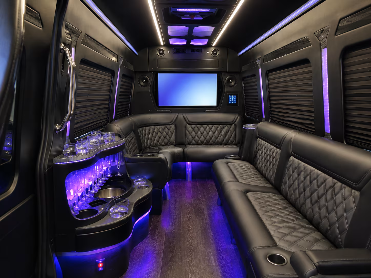 scranton sprinter limousine interior