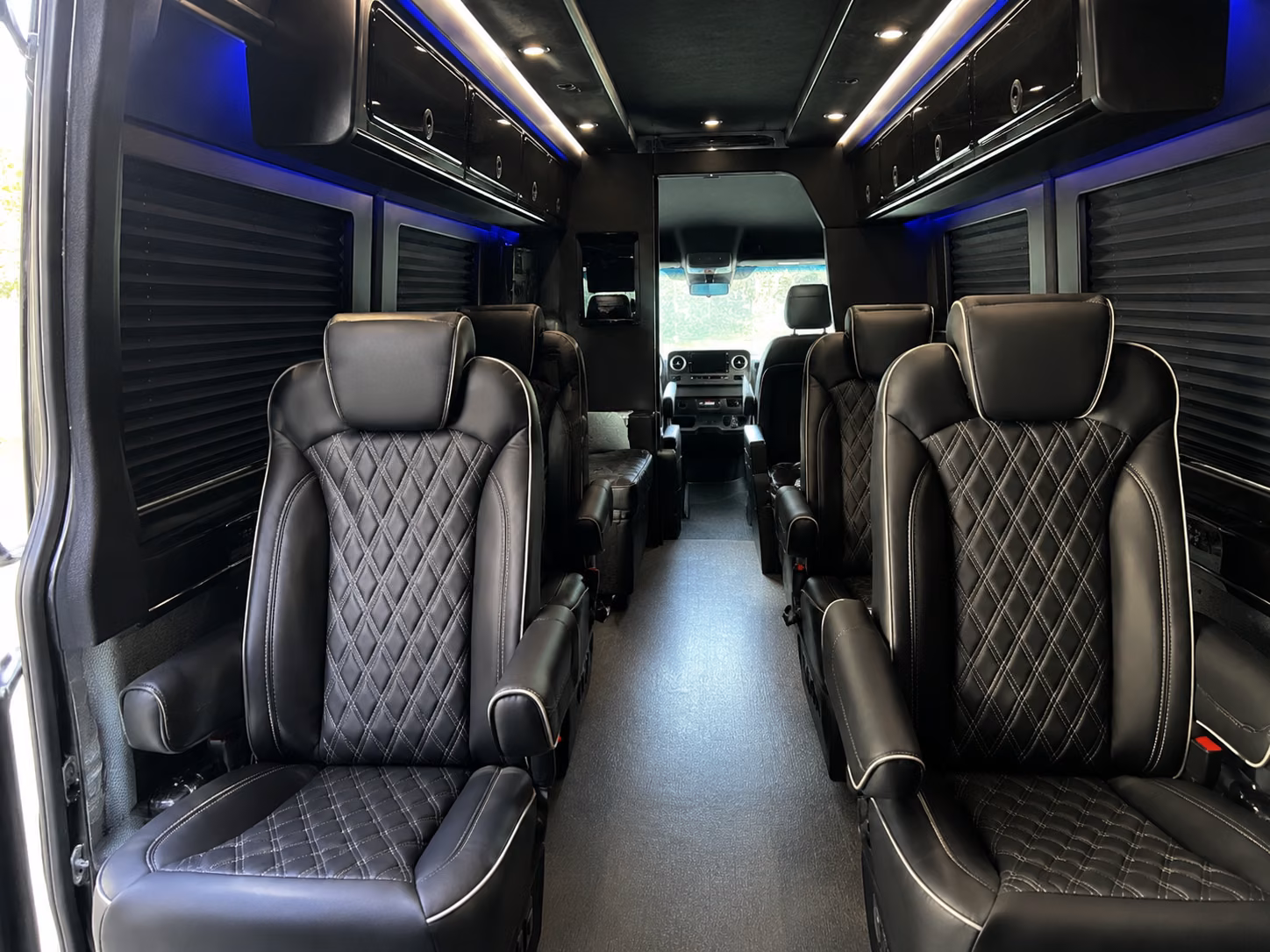 scranton sprinter van with driver inside